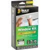 imageDuck MAX Strength Window Insulation Kit Fits Patio Doors ampamp Large Windows Heavy Duty Indoor Shrink Film Insulator Window Seal Tape Included 84quot x 120quot Clear 2 Pack5 Windows Pack of 4