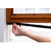 imageDuck Max Strength Expanding Foam Seal for Doors and Windows 5 in x 5 in x 20 ft Expands to Fit Uneven Gaps up to 12 Inch Thick Cut to Size Black 1Roll Pack of 1Black