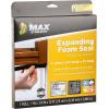 imageDuck Max Strength Expanding Foam Seal for Doors and Windows 5 in x 5 in x 20 ft Expands to Fit Uneven Gaps up to 12 Inch Thick Cut to Size Black 1Roll Pack of 1Black