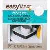 imageSmooth Top EasyLiner for Cabinets ampamp Drawers  Easy to Install ampamp Cut to Fit  Shelf Paper ampamp Drawer Liner Non Adhesive  Non Slip Shelf Liner  12in x 10ft  6 Roll Project Pack  Gray Geo PrintWhite