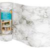 imageSmooth Top EasyLiner for Cabinets ampamp Drawers  Easy to Install ampamp Cut to Fit  Shelf Paper ampamp Drawer Liner Non Adhesive  Non Slip Shelf Liner  12in x 10ft  6 Roll Project Pack  Gray Geo PrintGray Marble