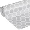 imageSmooth Top EasyLiner for Cabinets ampamp Drawers  Easy to Install ampamp Cut to Fit  Shelf Paper ampamp Drawer Liner Non Adhesive  Non Slip Shelf Liner  12in x 10ft  6 Roll Project Pack  Gray Geo PrintGray Subtle