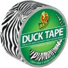 imageDuck Brand 1398132 Printed Duct Tape Single Roll 188 Inches x 10 Yards ZebraZebra Animal Print