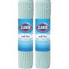 imageDuck Brand Clorox Bath Mat for Tubs Non Slip Bathtub Mat with Suction Cups 17 Inches x 36 Inches Sky Blue 2 Pack17 x 36 Inches  Sky Blue  2 Pack