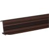 imageDuck Brand HeavyDuty Door Shoe Seal AllSeason Block Drafts Dust Bugs Light ampamp Reduce Noise 175Inch x 36Inch White 284440Brown