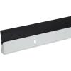 imageDuck Brand Long Aluminum Door Bottom Seal AllSeason Block Drafts Dust Bugs Light ampamp Reduce Noise 158Inch Wide x 36Inch Long White 284438Silver