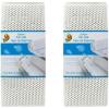 imageDuck Brand Softex Bath Mat for Tubs Machine Washable 17 x 36 Inches White Skid Resistant 3934772Pack