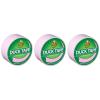 imageDuck Color Duct Tape 3Pack 188 Inches x 30 Yards 90 Yards Total 3Roll Pack Black 3 Piece 242913Baby Pink
