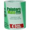 imagePainters Mate Green 8Day Painting Tape 094Inch by 60Yard 6Pack of Rolls 668840
