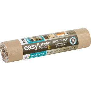 imageDuck Brand 1211084 NonAdhesive Smooth Top Easy Grip Shelf Liner 12Inch x 10Feet Taupe12 x 10 Pack of 1