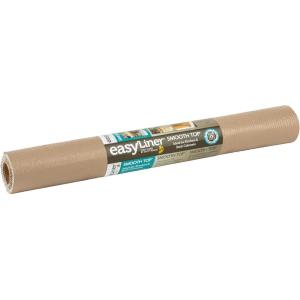 imageDuck Brand 1211084 NonAdhesive Smooth Top Easy Grip Shelf Liner 12Inch x 10Feet Taupe20 x 6 Pack of 1