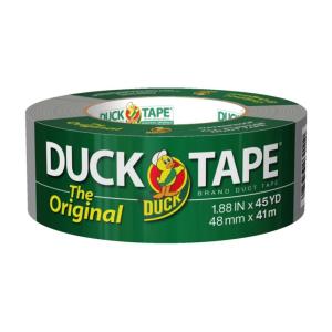 imageDuck Brand AllPurpose Duct Tape Silver 188 in x 60 yd 6 Rolls 2428171 Roll  45 yds