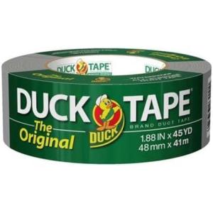 imageDuck Brand AllPurpose Duct Tape Silver 188 in x 60 yd 6 Rolls 2428171 Roll  45 yds Pack of 12