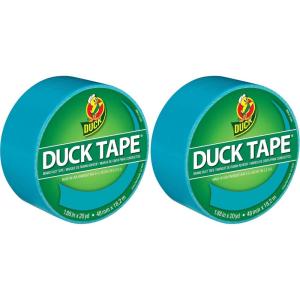 imageDuck Brand Duck Color Duct Tape 6Roll Tranquil Teal 1265020CTranquil Teal