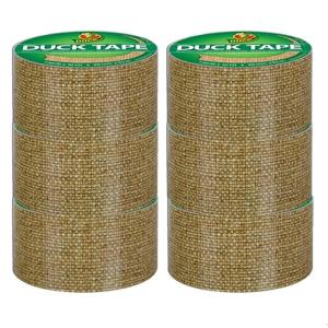 imageDuck Brand Duck Printed Duct Tape 6Roll Love Tie Dye 283268CBurlap