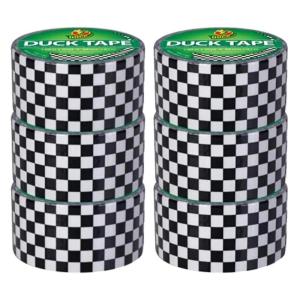 imageDuck Brand Duck Printed Duct Tape 6Roll Love Tie Dye 283268CChecker
