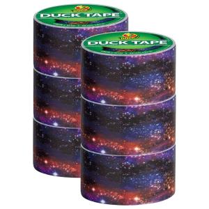 imageDuck Brand Duck Printed Duct Tape 6Roll Love Tie Dye 283268CGalaxy