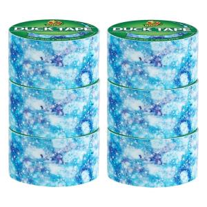 imageDuck Brand Duck Printed Duct Tape 6Roll Love Tie Dye 283268CStarry Galaxy