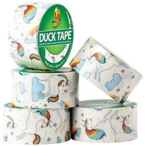 imageDuck Brand Duck Printed Duct Tape 6Roll Love Tie Dye 283268CUnicorns