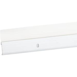 imageDuck Brand Long Aluminum Door Bottom Seal AllSeason Block Drafts Dust Bugs Light ampamp Reduce Noise 158Inch Wide x 36Inch Long White 284438White