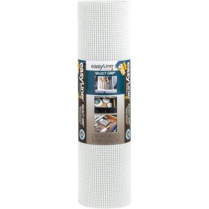 imageDuck Brand Select Grip Easy Liner Shelf and Drawer Liner NonAdhesive 20Inch x 24Feet WhiteWhite