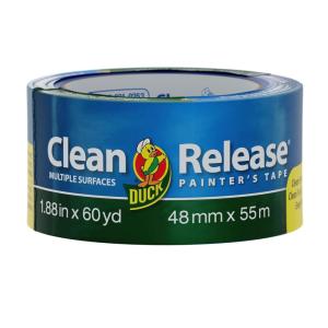 imageDuck Clean Release Blue Painters Tape 1Inch 094Inch x 60Yard 6 Rolls 360 Total Yards 2404591 Roll  188 x 60 Yds