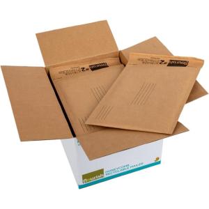 imageFlourish Brand 100 Recycled Spiral Cushion Fill Brown 6 Cubic Feet Total 2875392 Recyclable Mailers