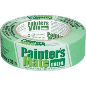 imagePainters Mate Green Brand CP 1508Day Painters Tape MultiSurface 36mm x 55m Green 1 Roll 103367