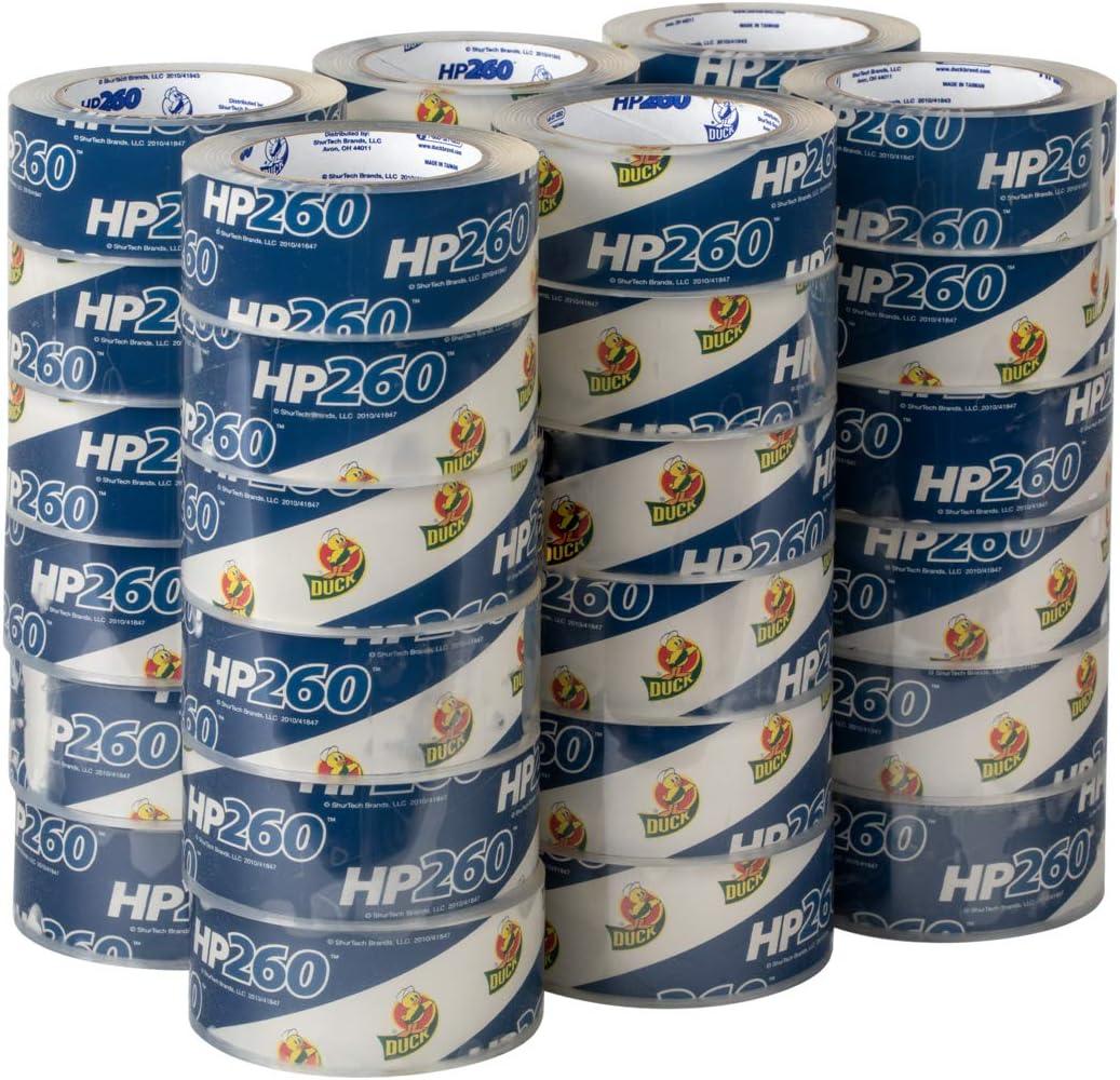 imageDuck High Performance Clear Packing Tape Refills  36 Rolls of HP260 Strong Packaging Tape for Shipping Moving Mailing ampamp Storage Boxes  3quot Core  188 Inch x 60 Yards  Clear 1144714