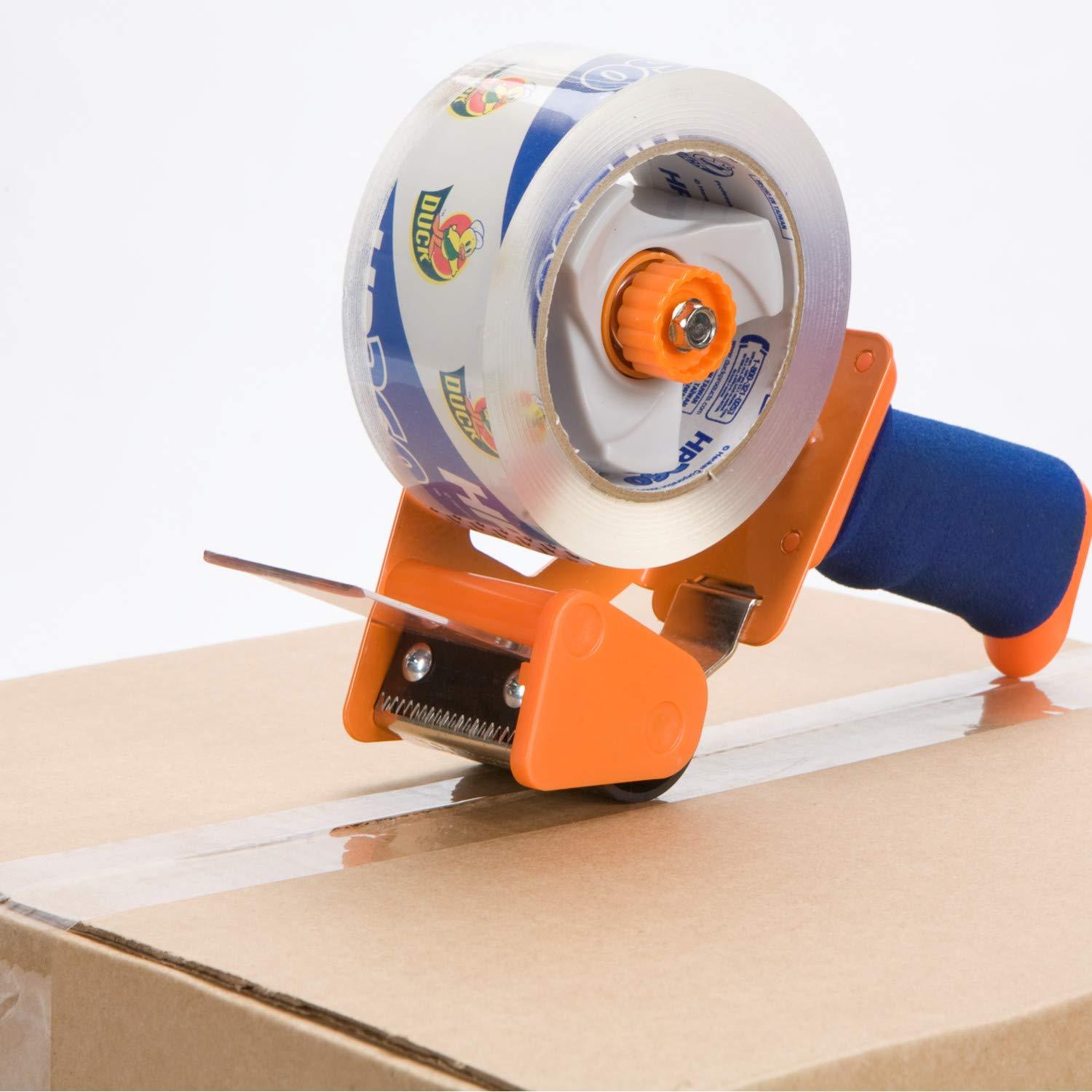 imageDuck High Performance Clear Packing Tape Refills  8 Rolls of HP260 Strong Packaging Tape for Shipping Moving Mailing ampamp Storage Boxes  3quot Core  188 Inch x 60 Yards  Clear 10678398 Rolls  60 yds