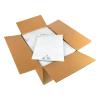 imageDuck Brand 2 Gusseted Self Seal Poly Bubble Mailer Lined with Bubble Cushioning for Shipping and Mailing White 85 In x 11 In 25 Pack 287991White
