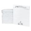 imageDuck Brand 2 Gusseted Self Seal Poly Bubble Mailer Lined with Bubble Cushioning for Shipping and Mailing White 85 In x 11 In 25 Pack 287991White