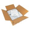 imageDuck Brand 2 Gusseted Self Seal Poly Bubble Mailer Lined with Bubble Cushioning for Shipping and Mailing White 85 In x 11 In 25 Pack 287991White