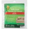 imageDuck Brand Sofa Cover for Moving and Storage Large 41quot x 131quot Clear 1139735