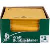 imageDuck Brand 2 Kraft Bubble Mailer Manila 85 inch x 11 inch 25 Pack
