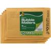imageDuck Brand Kraft Bubble Mailers 285 x 11 Inches 5Pack 284692Kraft