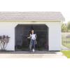 imageDuck Brand HandsFree Magnetic Screen Door for Standard Width Door  Mesh Patio Door and Bug Screen with Magnets  39 x 86 Inches BlackSingle Garage Door