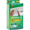 imageDuck Brand Window Insulation Kit  Winter Seal Kit Fits up to 10 Windows  Rolled Shrink Film Cuts to Size for Easy Indoor Installation  Tape Included  62 In by 420 In Clear62 x 420 inches