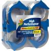 imageDuck High Performance Clear Packing Tape Dispensers  4 Rolls of HP260 Strong Packaging Tape for Shipping Moving Mailing ampamp Storage Boxes  3quot Core 188 Inch x 60 Yards Clear 847667