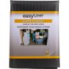 imageEasyLiner Clear Classic Shelf Liner  Durable Non Adhesive Fridge Liner  Easy to Install ampamp Clean  Kitchen Liner Mat for Fridge Shelves  Removable Shelf Liner 20 in x 12 ft  Gray Geo PatternBlack