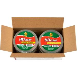 imageDuck HD Clear Packing Tape Refills  12 Rolls of Strong Heavy Duty Packing Tape for Shipping and Moving Boxes and Packaging  188 In x 546 Yards  3quot Core  Clear 2877336 Rolls  109 yds