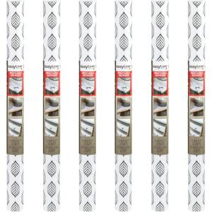 imageEasyLiner Adhesive Shelf Liner for Cabinets ampamp Cupboards  Easy to Install ampamp Cut to Fit  SelfAdhesive Shelf Paper  Peel and Stick Shelf Liner  Easy to Clean ampamp Removable  90 Total Feet  SoapstoneGray Pin Feather