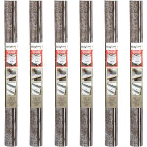 imageEasyLiner Adhesive Shelf Liner for Cabinets ampamp Cupboards  Easy to Install ampamp Cut to Fit  SelfAdhesive Shelf Paper  Peel and Stick Shelf Liner  Easy to Clean ampamp Removable  90 Total Feet  SoapstoneWeathered Wood