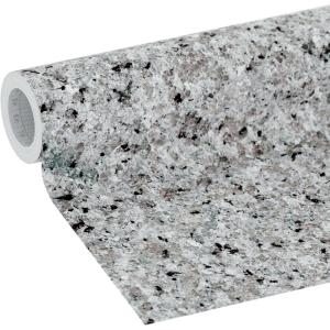 imageEasyLiner Peel ampamp Stick Decor Removable Peel and Stick Wallpaper  Self Adhesive Decorative Shelf Paper for Cabinets Walls Resurfacing Projects  Adhesive Shelf Liner  20in x 18ft  Black GinghamGray Granite