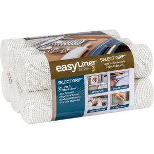imageEasyLiner Select Grip Shelf Liner for Drawers ampamp Cabinets  Easy to Install ampamp Cut to Fit  Non Slip Non Adhesive Grip Shelf Liner for Kitchen Drawers Bathroom Pantry  20in x 6ft Fern Green 6 RollsWhite