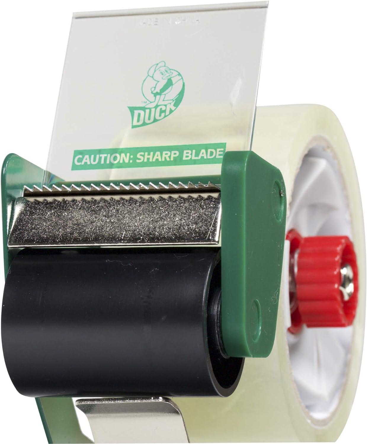 imageDuck Brand Standard Packaging Tape Refills  4 Extra Long Rolls of Clear Packing Tape  Shipping Mailing and Moving Supplies  3quot Core  188 Inch x 100 Yards  Clear 240593Hand Dispenser  Tape