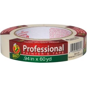 imageDuck Brand Professional Painters Tape 141 Inches by 60 Yards Beige 16 Rolls per Pack 284369094 Inches by 60 Yards